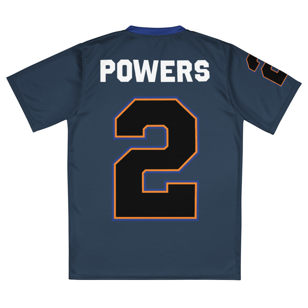 Chad Powers South Georgia Navy Football Jersey | Shop Hulu