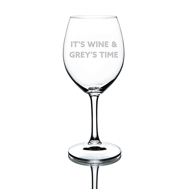 Desperate Housewives Logo Laser Engraved Stemless Wine Glass