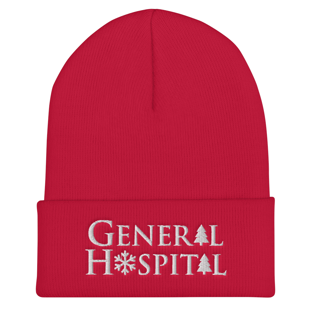 General Hospital Holiday Logo Embroidered Beanie | Shop Hulu