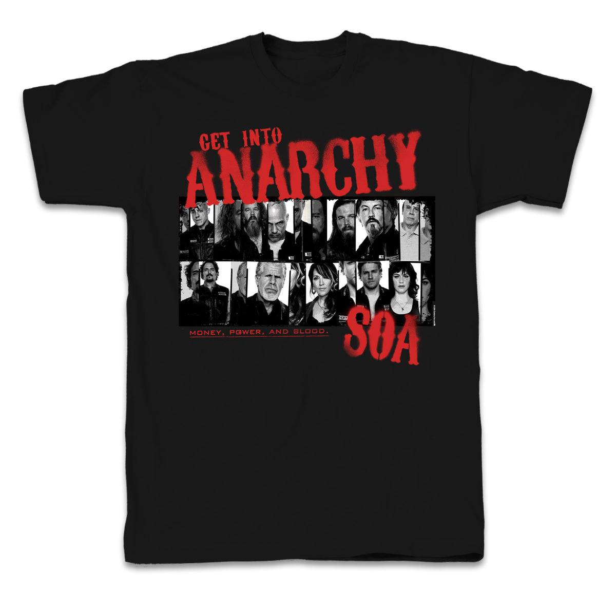 Sons of Anarchy Get Into Anarchy Adult Short Sleeve T-Shirt | Shop 