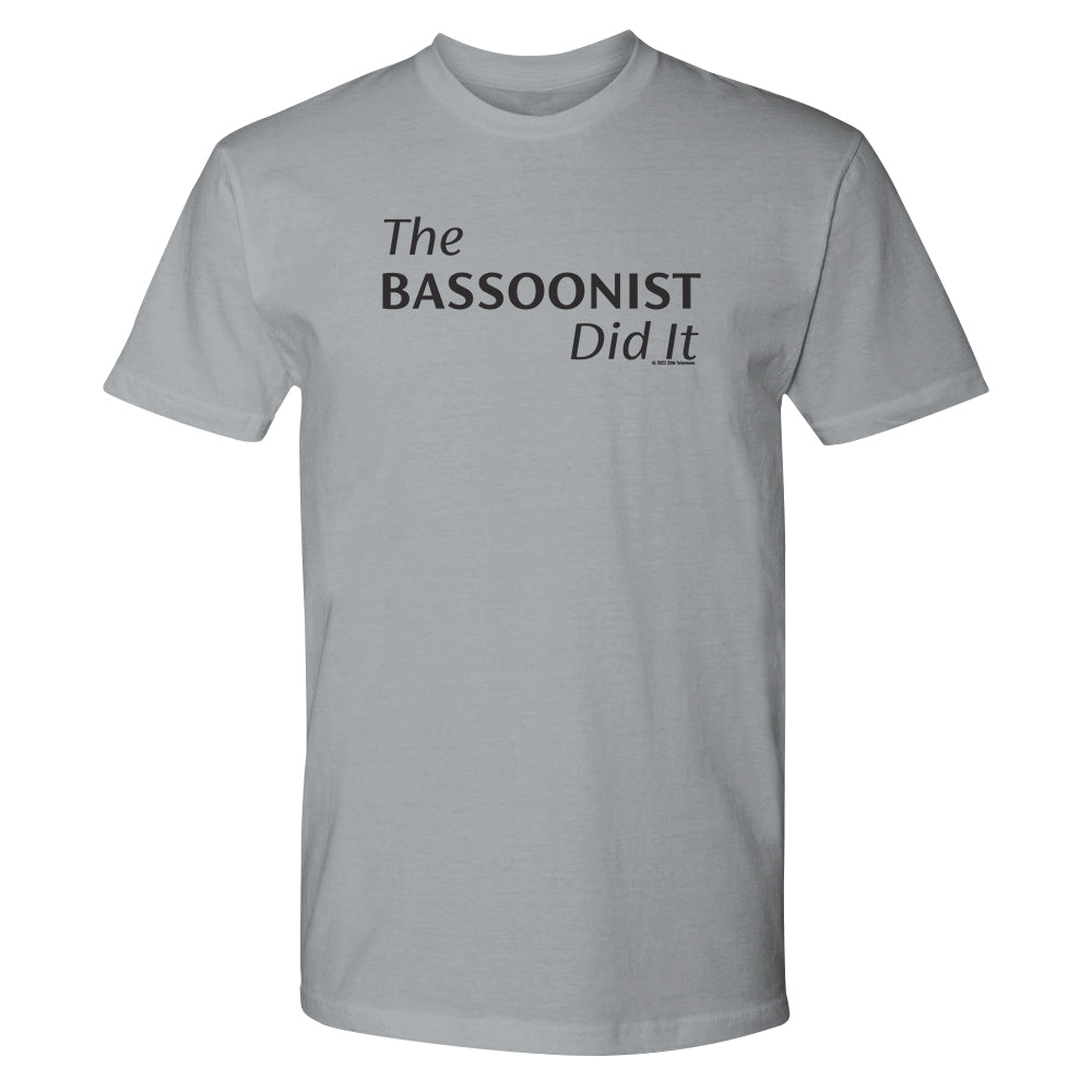 Only Murders in the Building The Bassoonist Did It Adult Short Sleeve