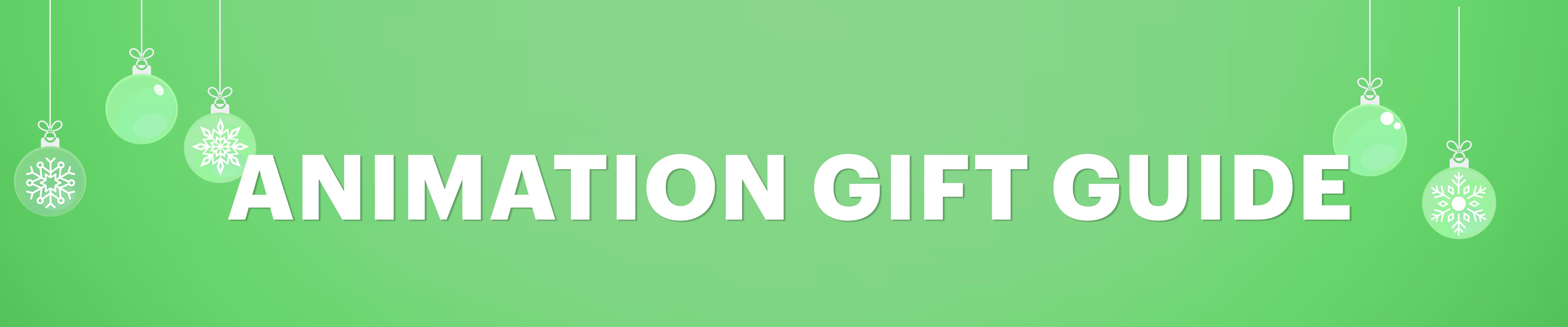 Animation Gift Guide banner