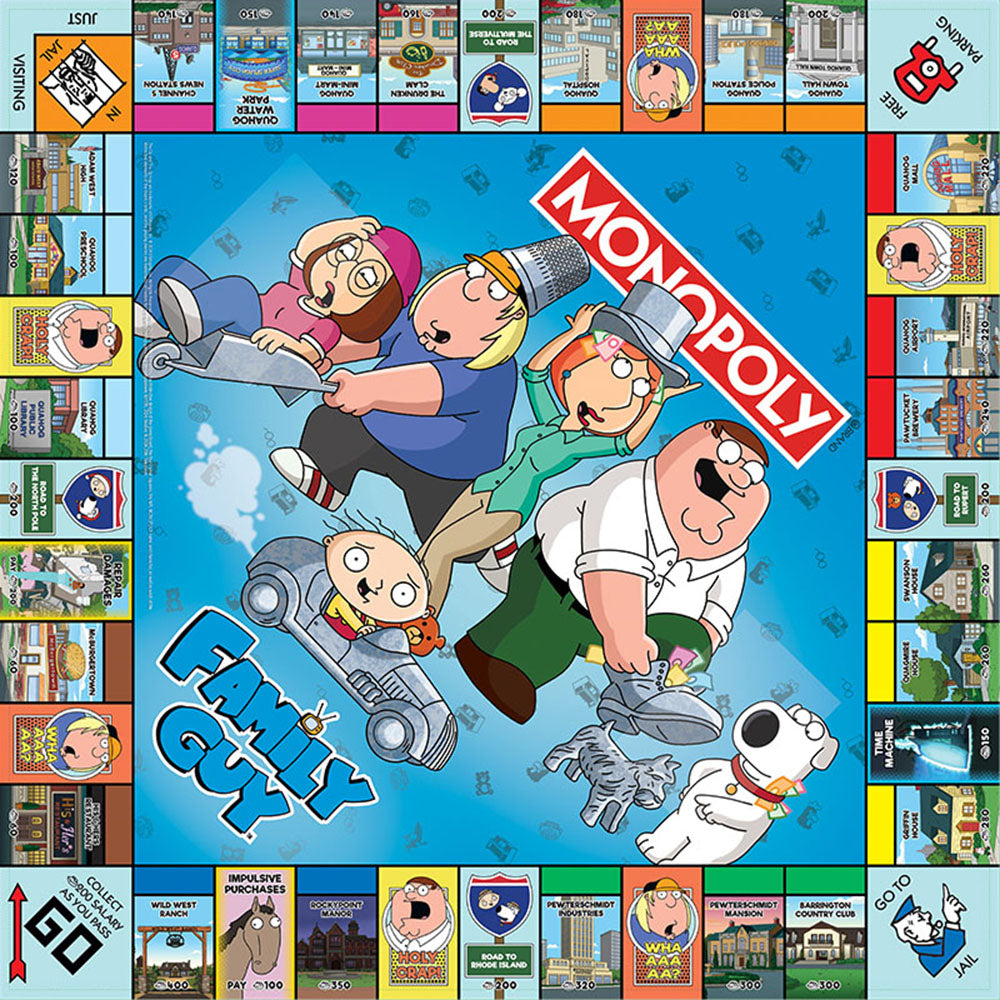 Family Guy Monopoly Shop Hulu