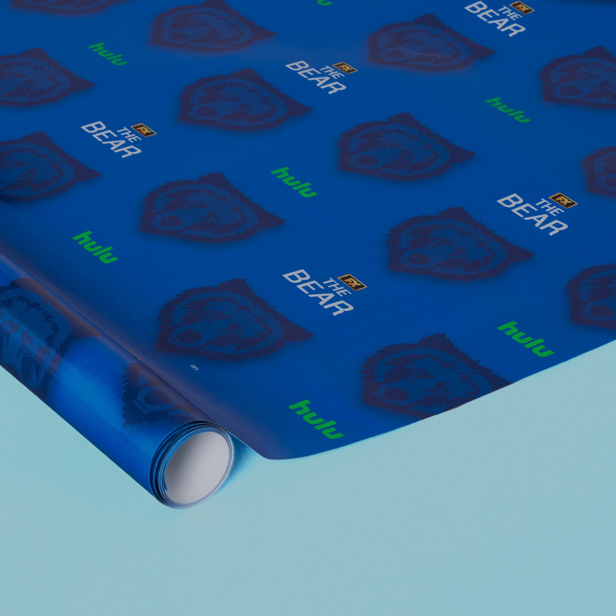 Country Bear Retro Design Taka Seal Wrapping Paper - Bear Pattern ...