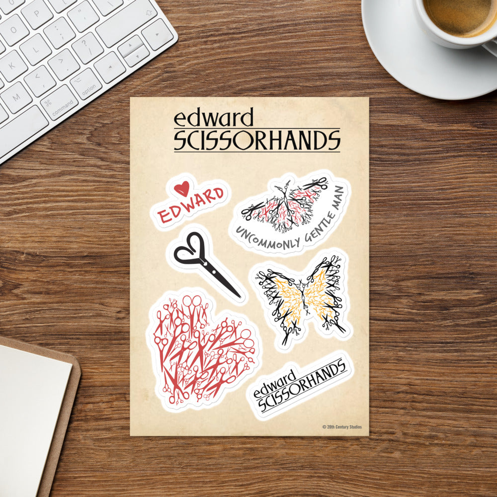 Edward Sheets Edward Scissorhands Sticker Sheet | Shop Hulu