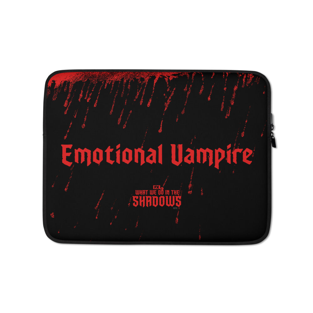 What We Do in the Shadows Emotional Vampire Laptop Sleeve | Shop Hulu