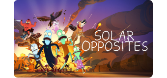 Solar OppositesSolar Opposites Group Illustration Adult Short Sleeve T-Shirt