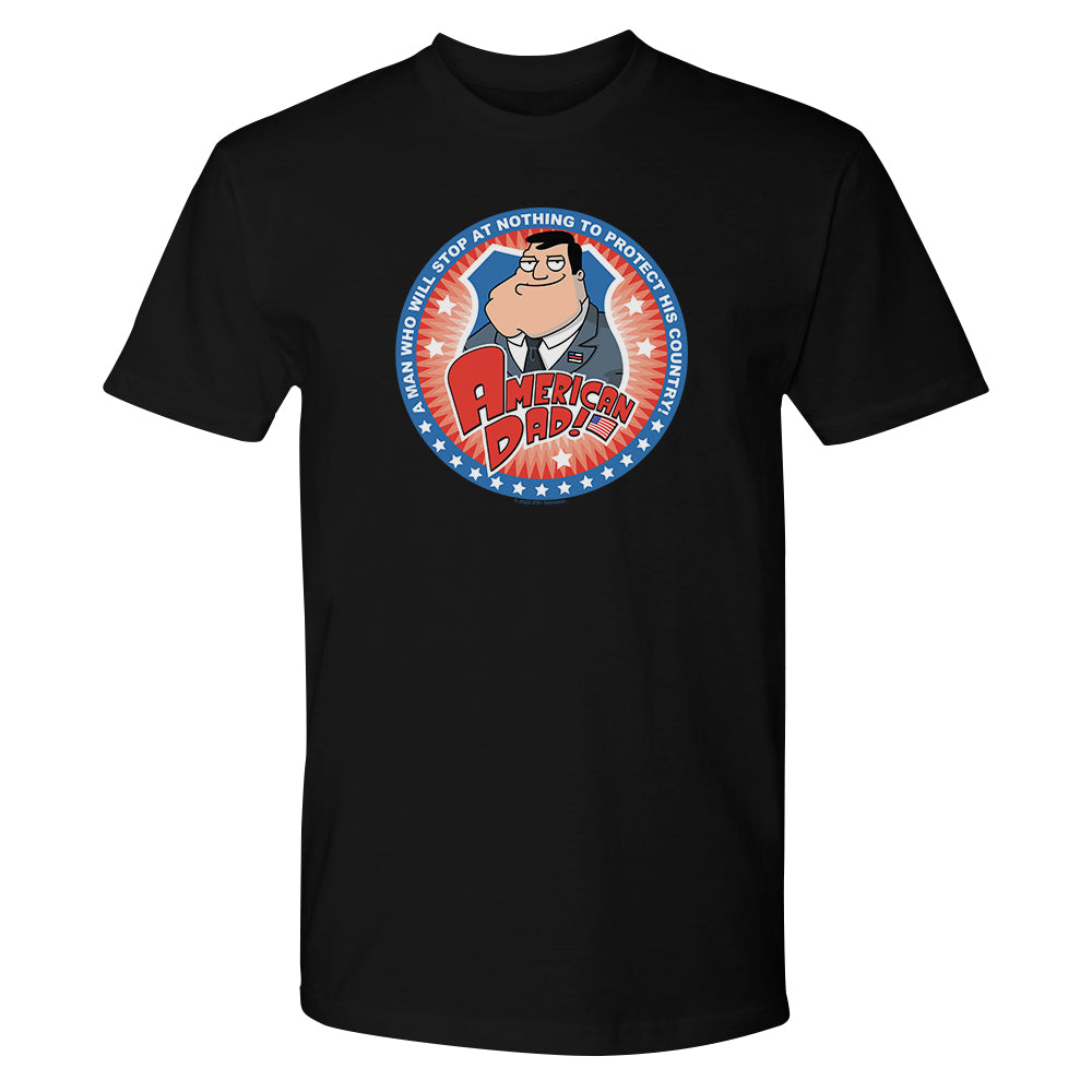 American Dad Stan Smith Adult Short Sleeve T-Shirt