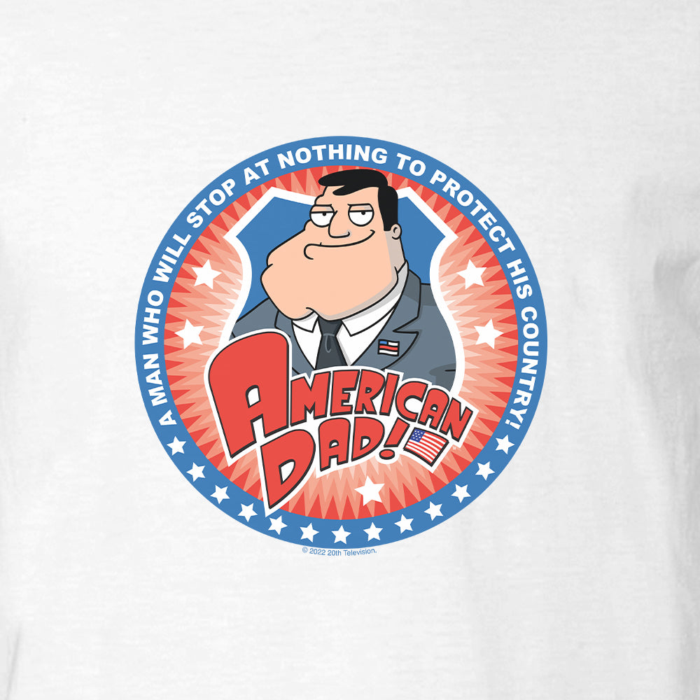 American Dad Stan Smith Adult Short Sleeve T-Shirt