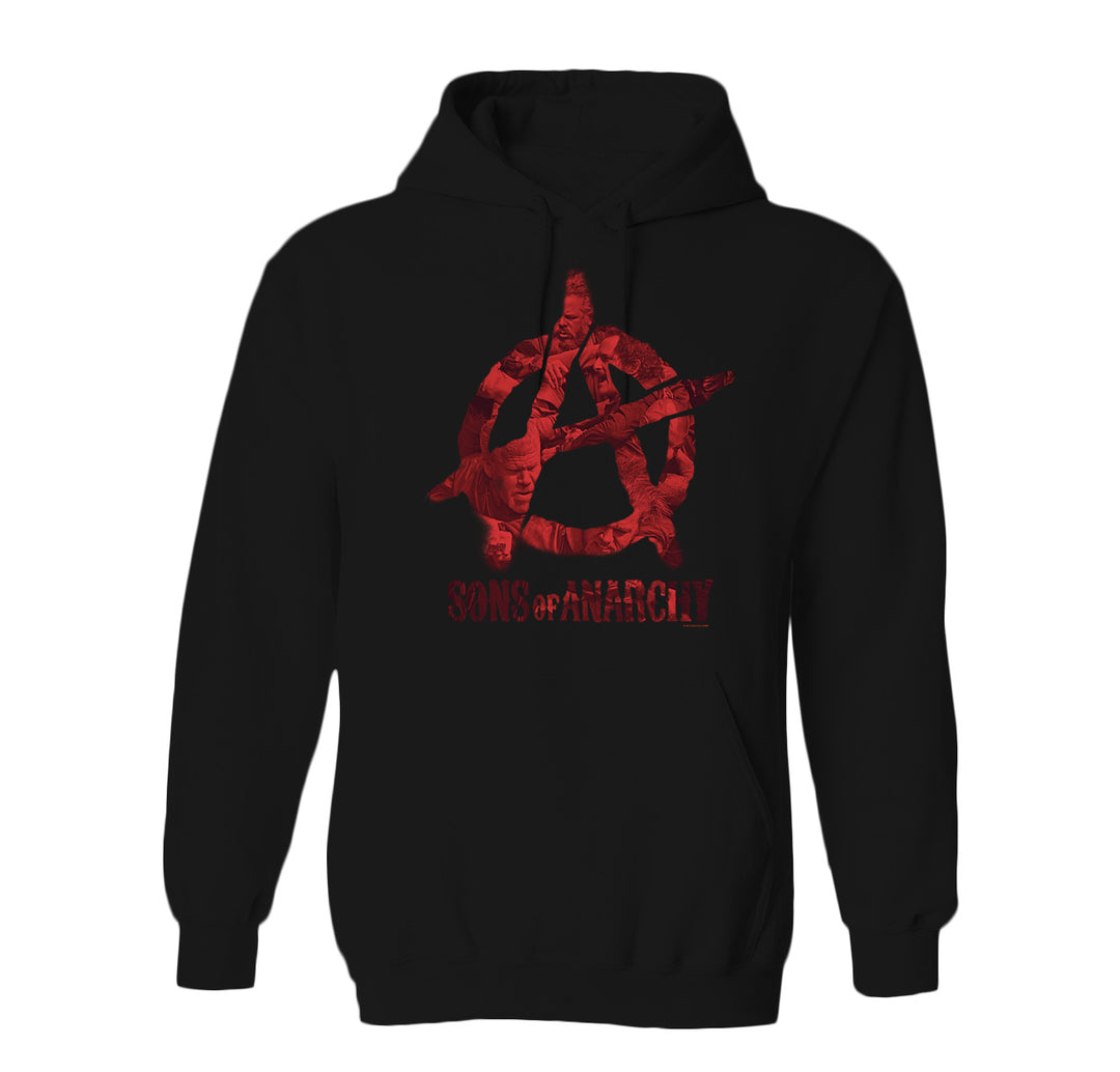 Sons of Anarchy Stamp Fleece Hooded Sweatshirt Shop Hulu