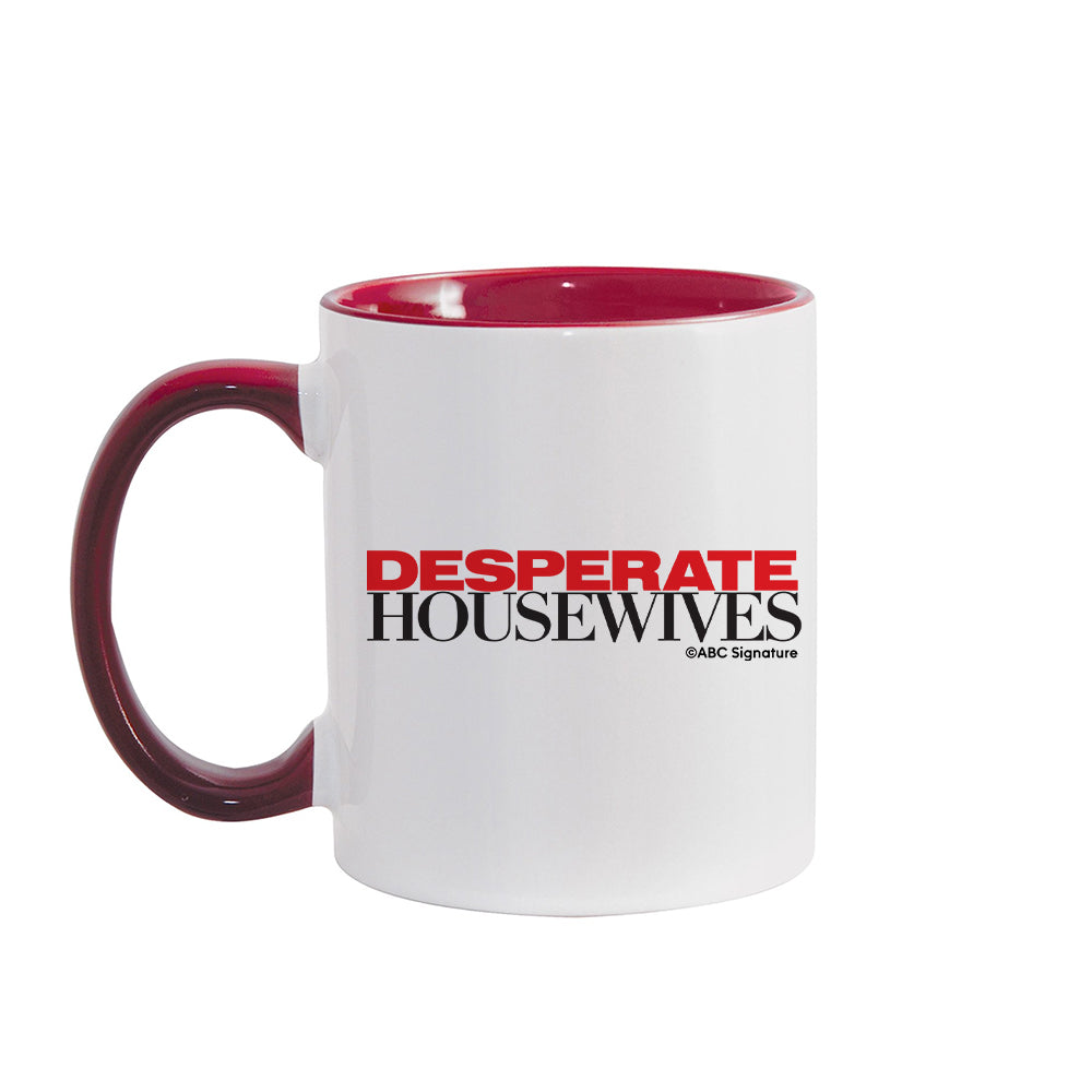 Desperate Housewives Logo Two-Tone Mug | Shop Hulu