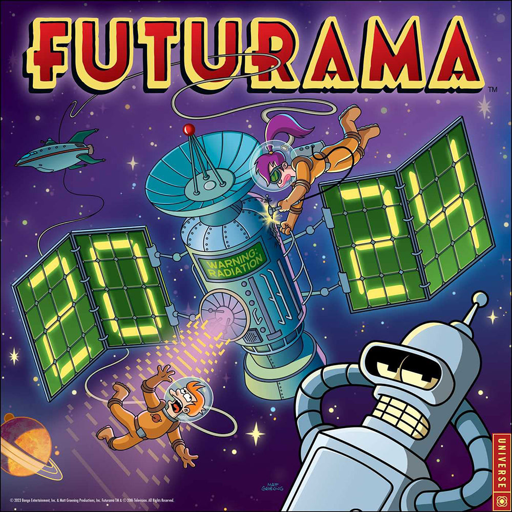 Futurama 2024 Wall Calendar | Shop Hulu