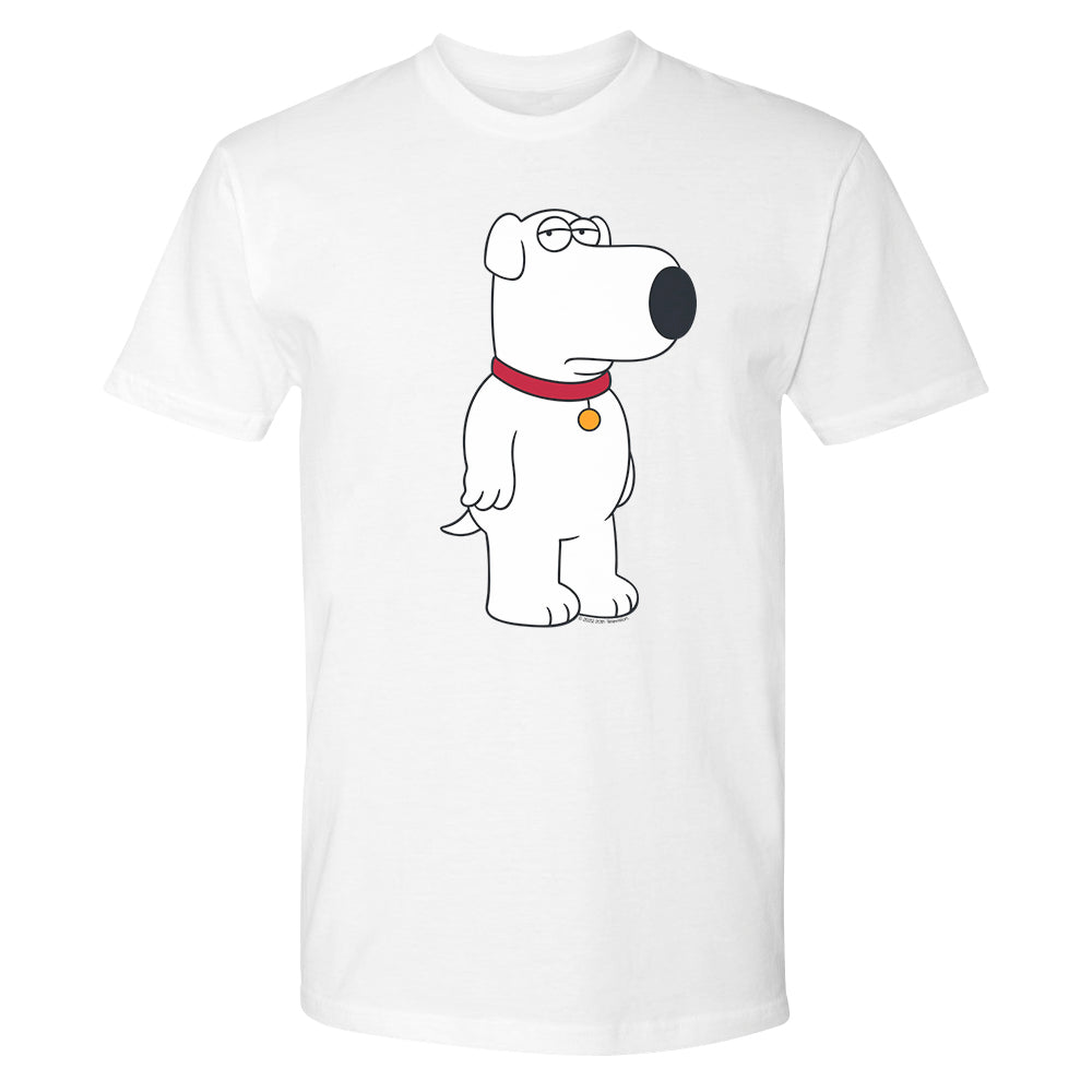 Cataract orientering Picasso Family Guy Brian Adult Short Sleeve T-Shirt | Shop Hulu