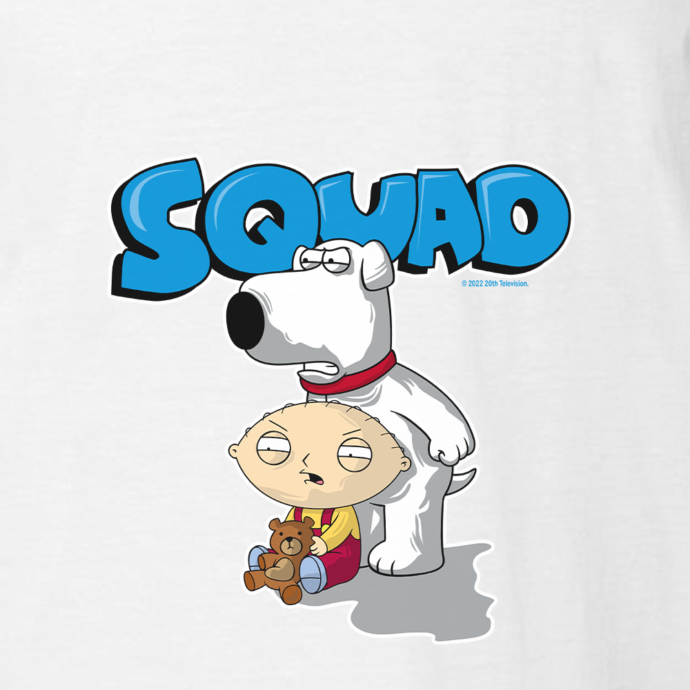 Family Guy Squad Adult Short Sleeve T-Shirt | Shop Hulu