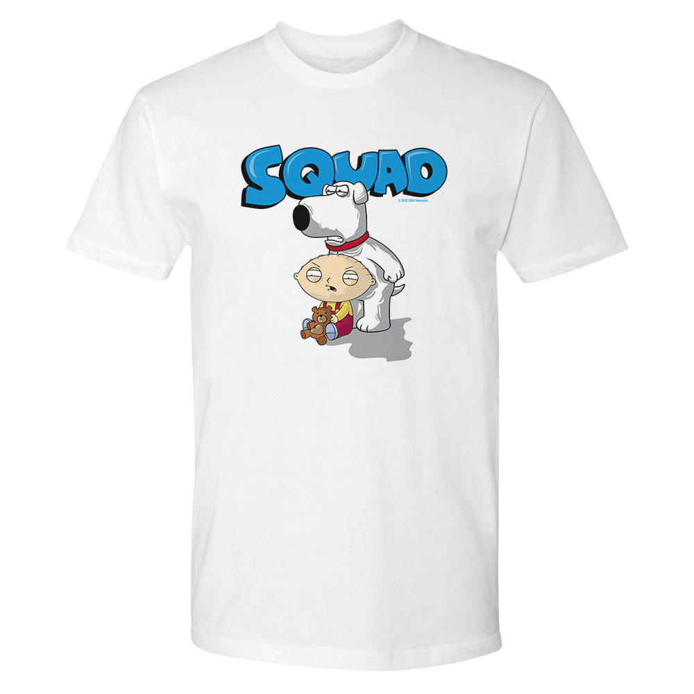 Family Guy Squad Adult Short Sleeve T-Shirt | Shop Hulu