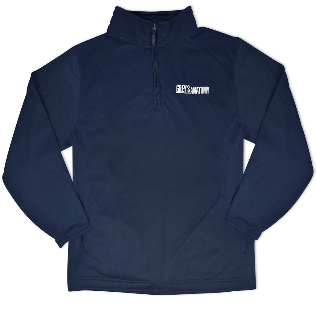 Grey s Anatomy Logo Fleece Quarter Zip