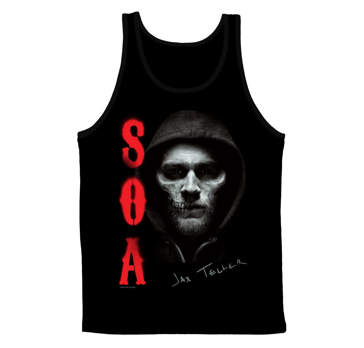Soa Bottom Rocker Sons of Anarchy Jax SOA Adult Tank Top | Shop Hulu
