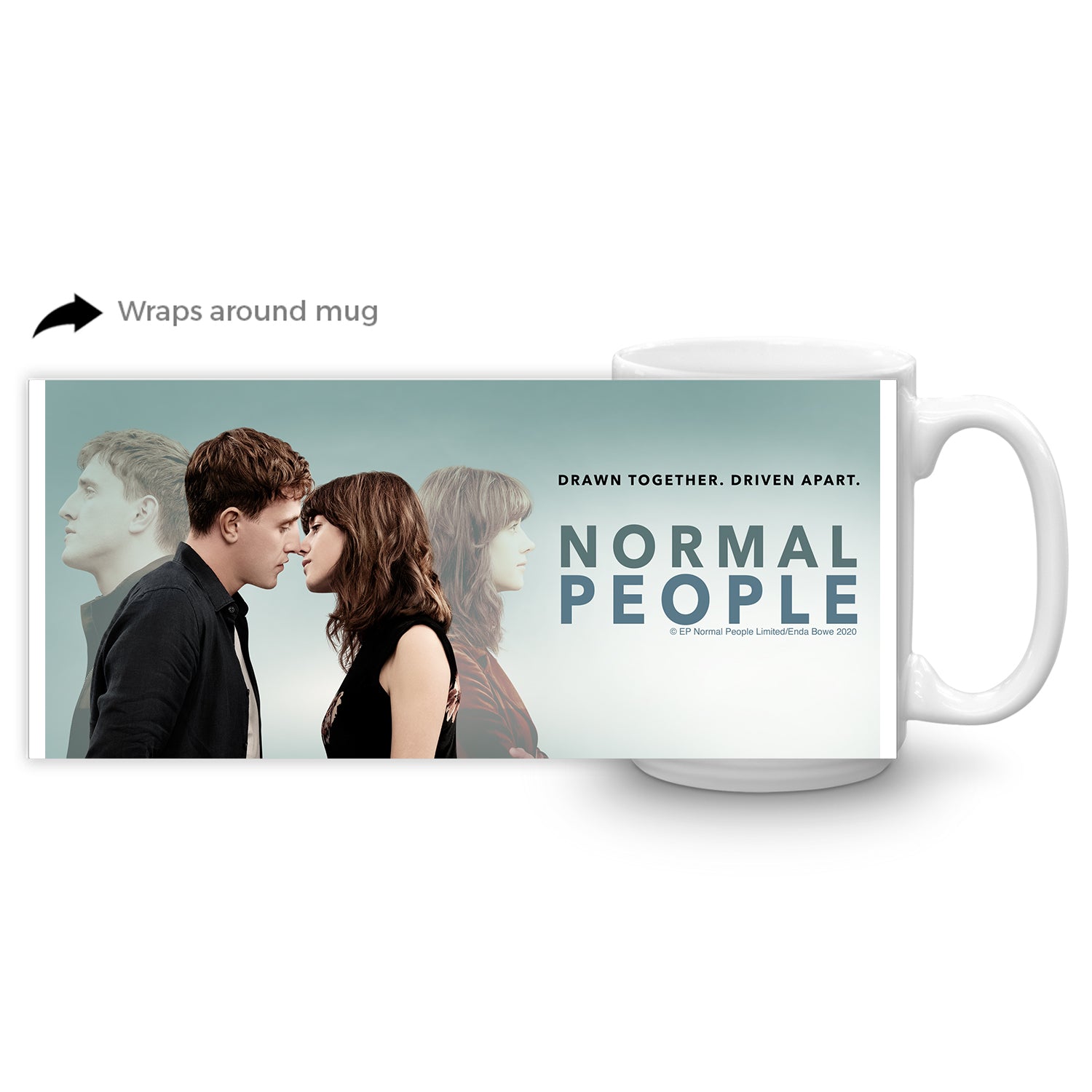 Normal People Season 1 Key Art Wrap Mug | Shop Hulu