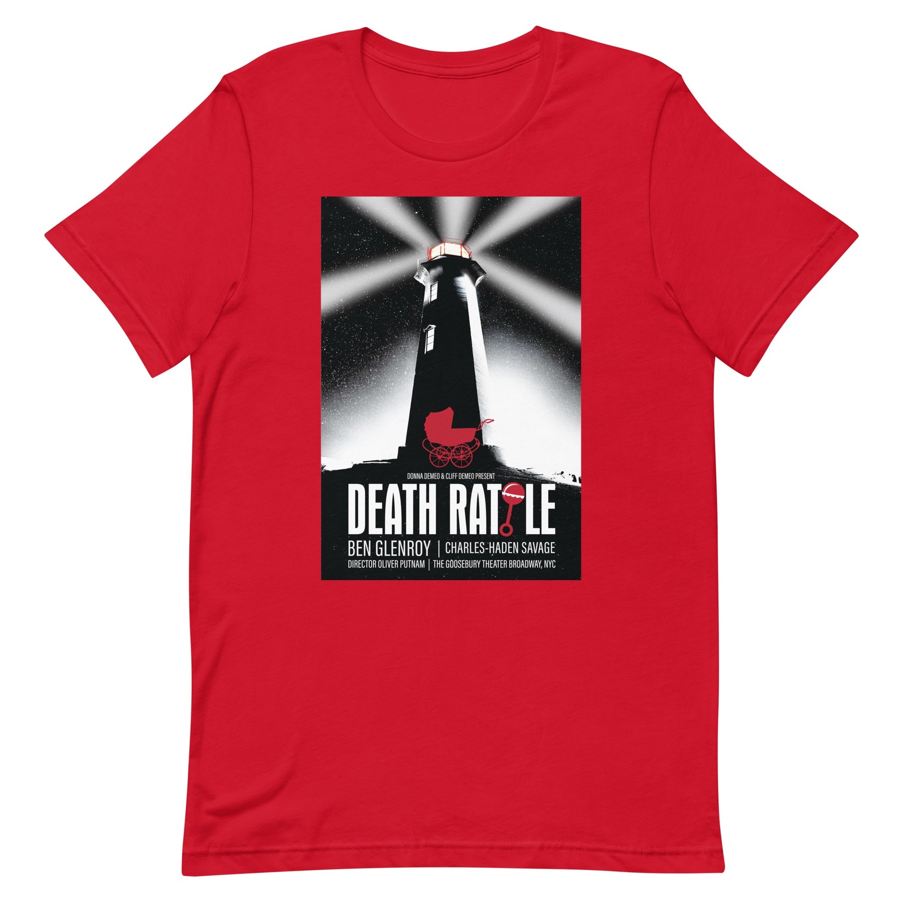 Only Murders in The Building Death Rattle Adult T-Shirt Red / L
