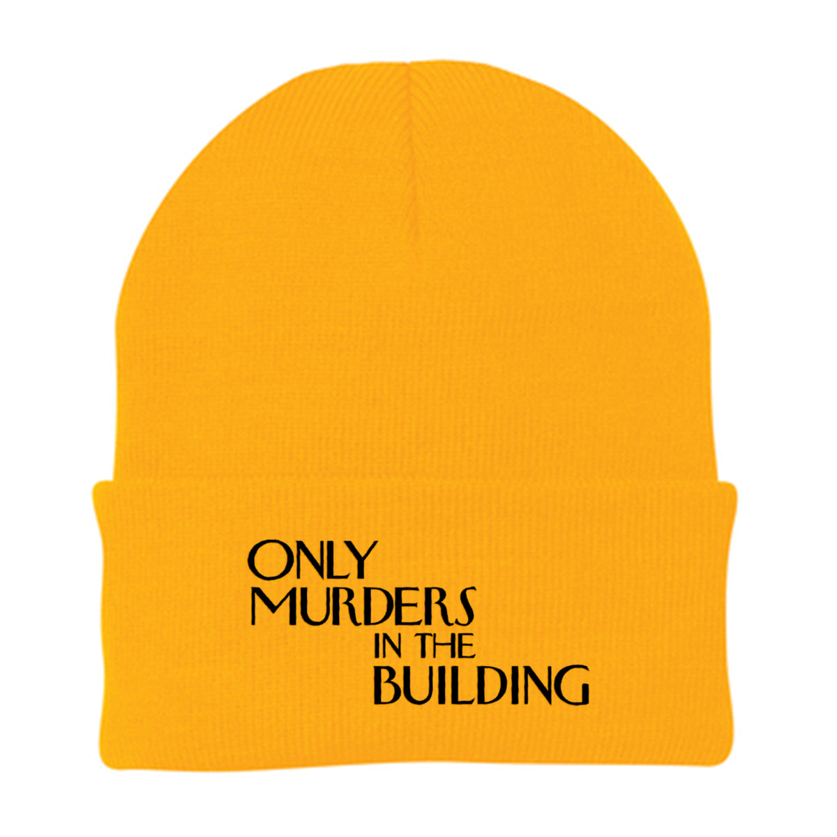 only-murder-in-the-building-logo-embroidered-beanie-shop-hulu