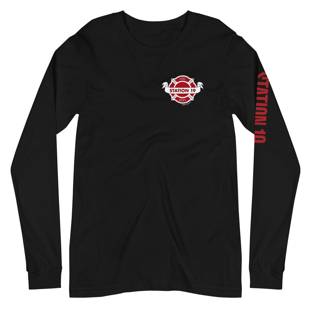 Station 19 Firehouse Adult Long Sleeve T-Shirt | Shop Hulu