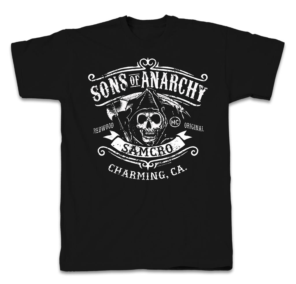 Sons of Anarchy Ireland Reaper Adult Short Sleeve T-Shirt | Shop Hulu
