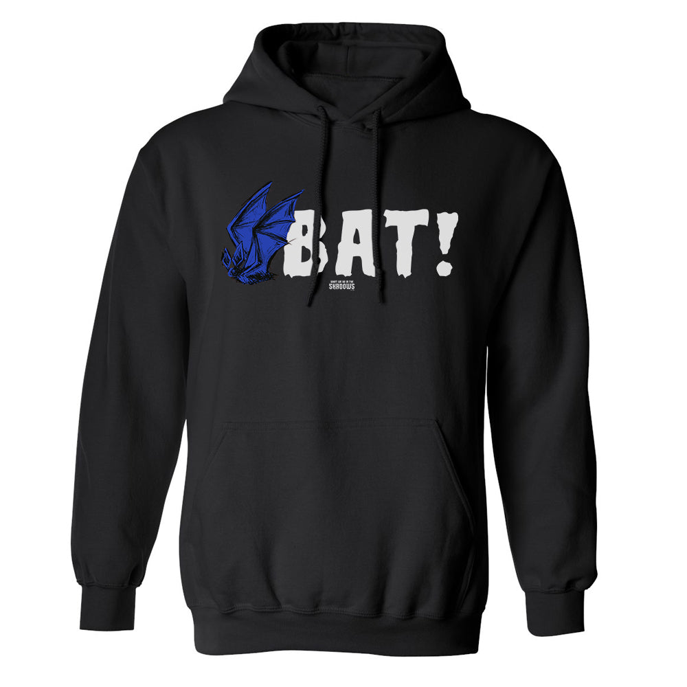 Bat in black hoodie best sale